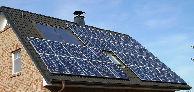 Photovoltaik Anlage auf Eigenheim für Eigenverbrauch